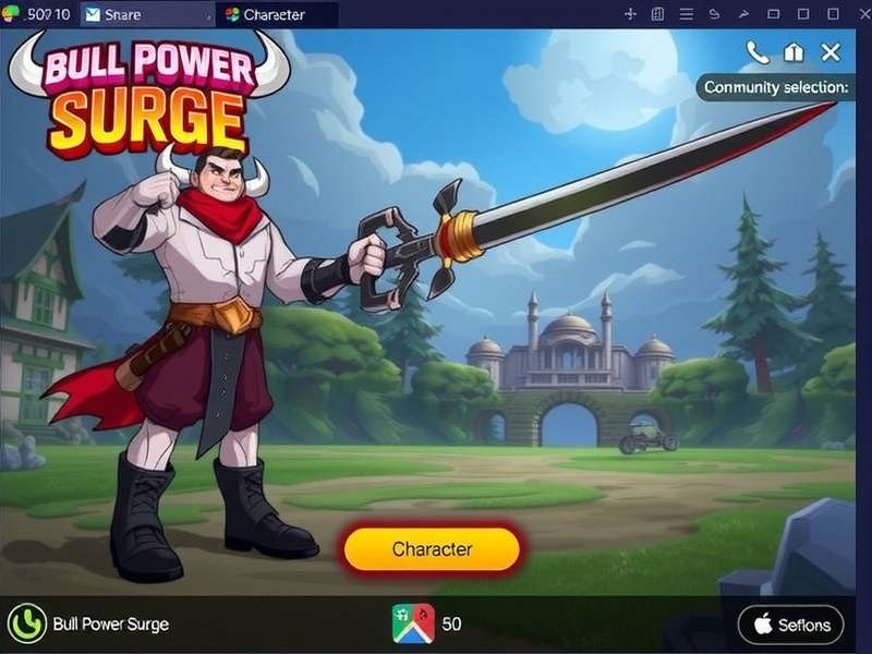 Bull Power Surge Character Selection